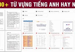 Tổng Hợp Từ Vựng Tiếng Anh Lớp 4